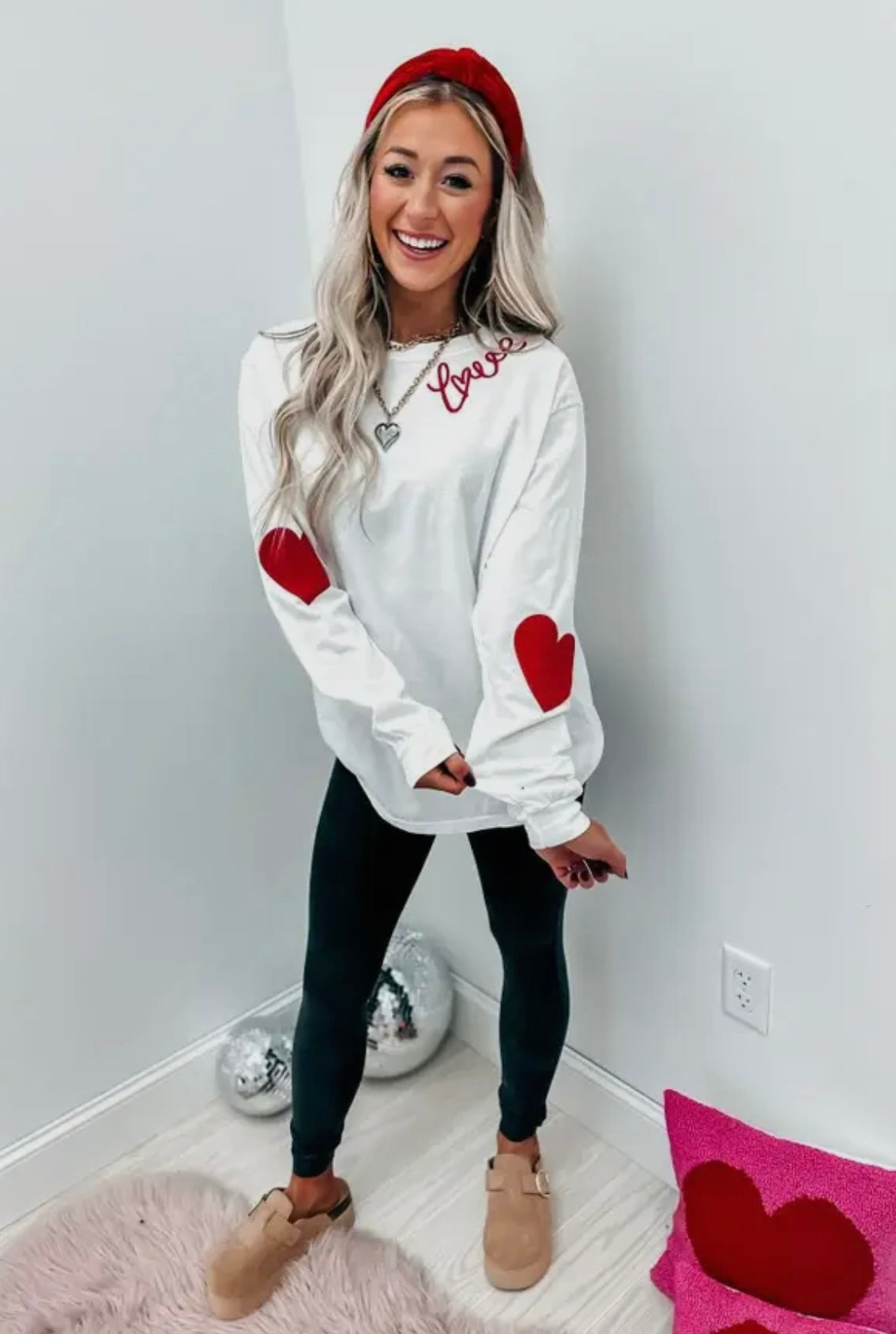 Love With Heart Tee Shirt