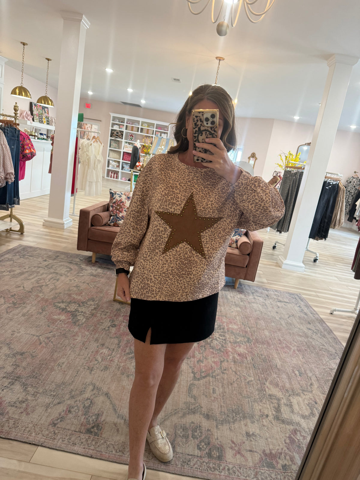 Star Patch Top