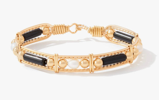 Color Your World Bracelet with Pearl