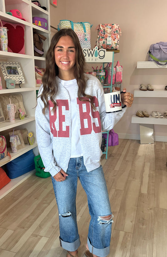 Rebs Sweatshirt Cardigan