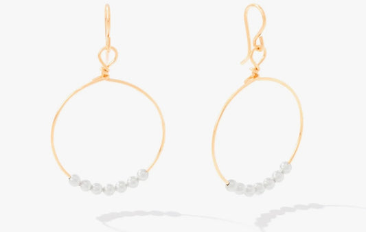 Power of Prayer Hoop Earrings