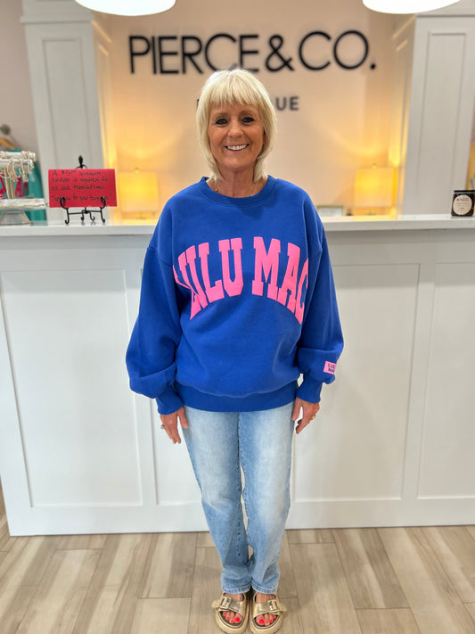 Lulu Royal / Pink Sweatshirt
