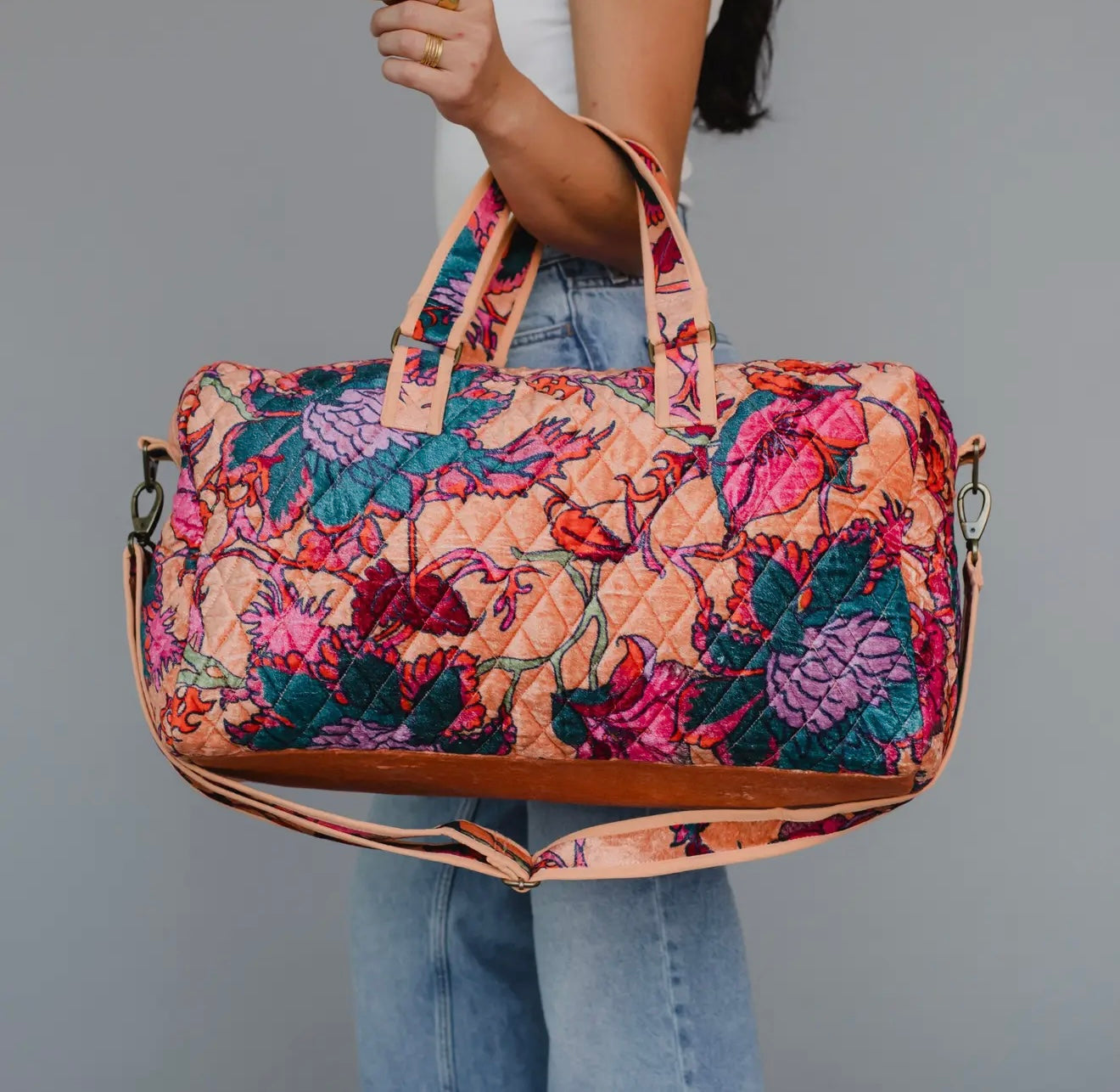 Hibiscus Duffle Bag