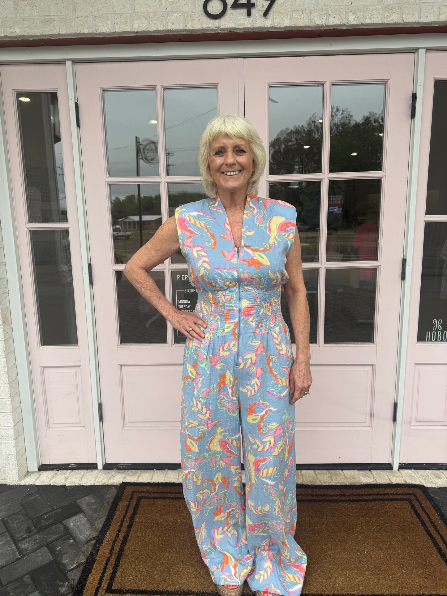 Summer Floral Jumpsuit