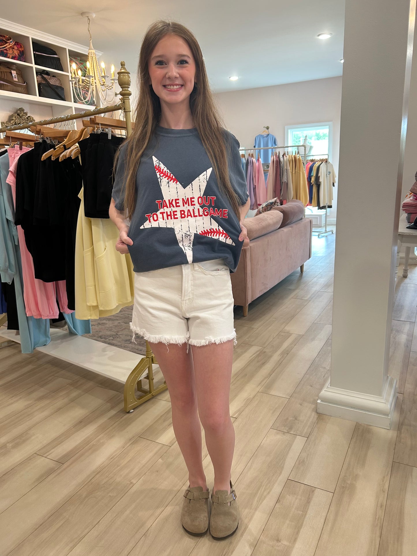 Star Take Me Out To The Ballpark Tee