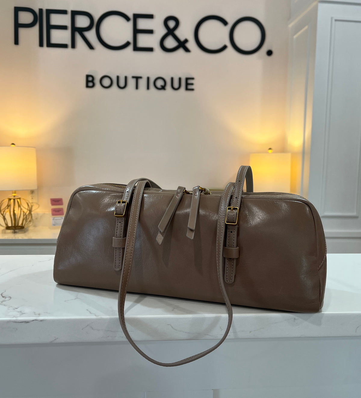 Hobo Scottie Satchel in Woodsmoke