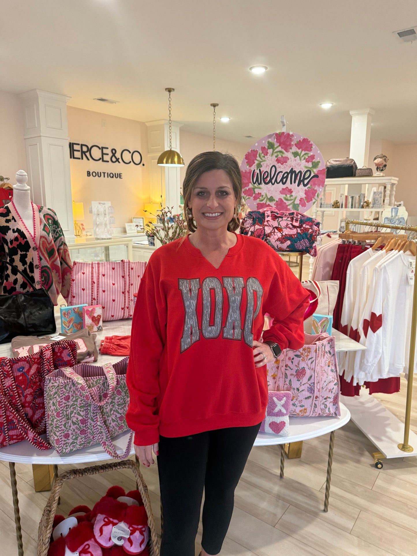 XOXO Graphic Sweatshirt
