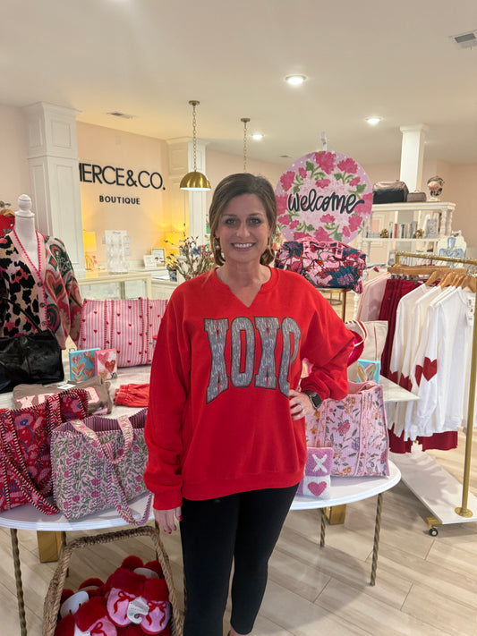 XOXO Graphic Sweatshirt
