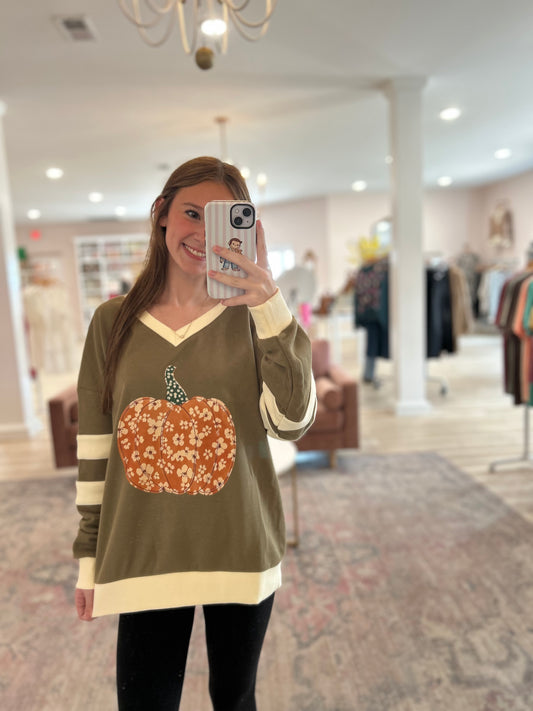 Harvest Pumpkin Top