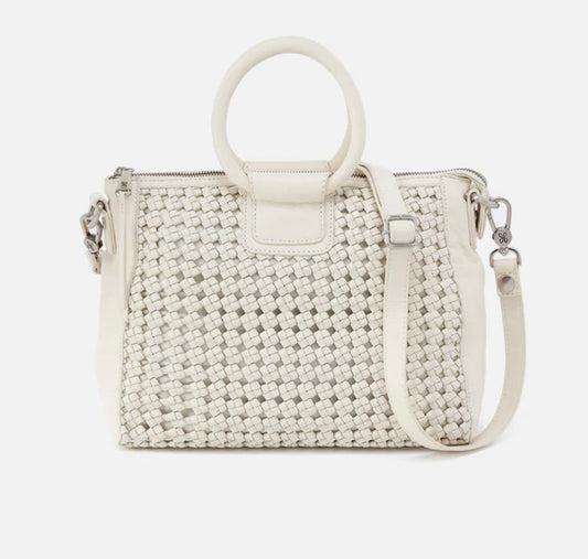 Hobo Sheila Medium Satchel in Whitecap