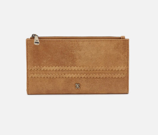 Hobo Jill Large Bifold Wallet in Whiskey