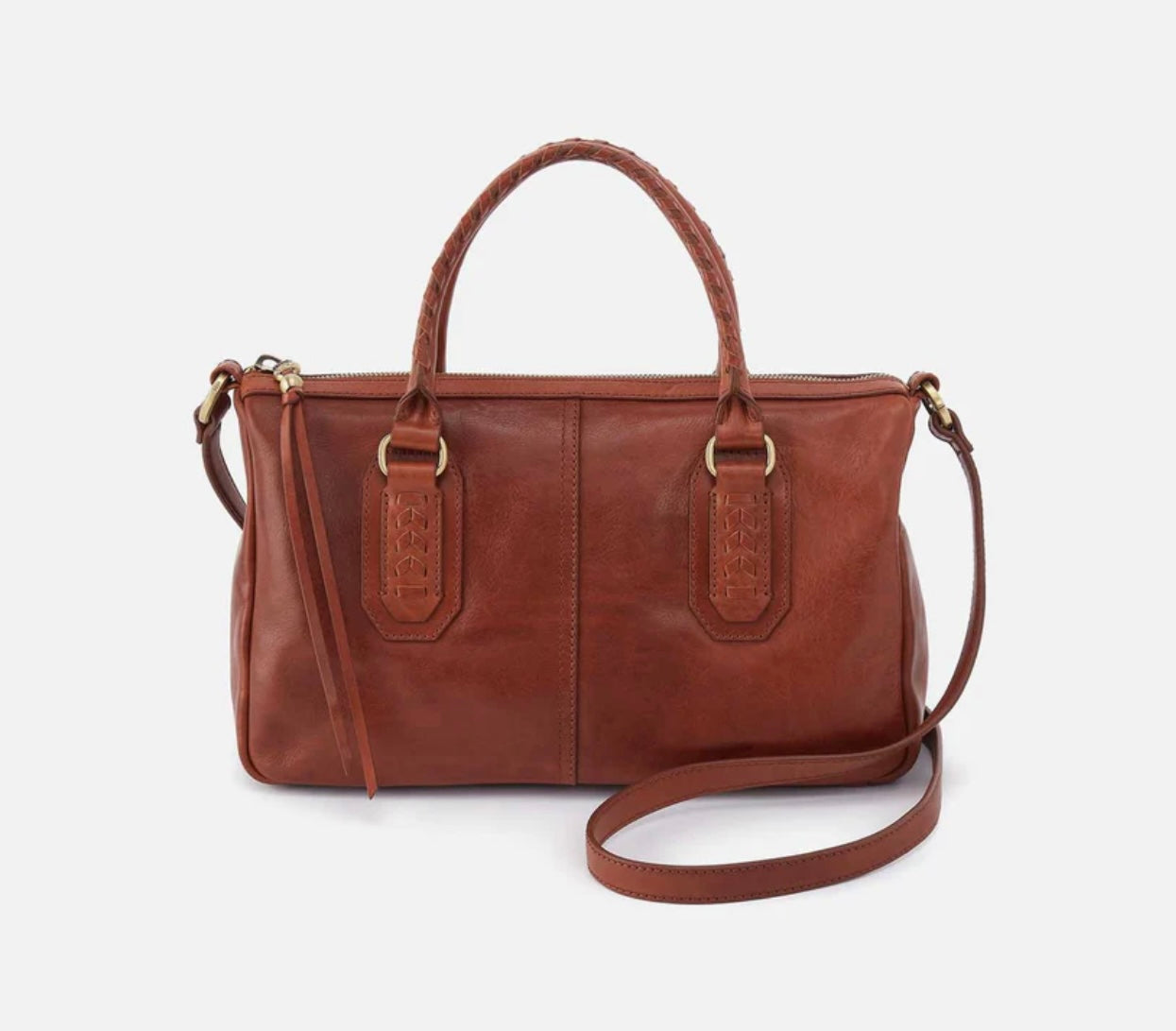 Hobo Expedition Satchel in Pecan Ridge