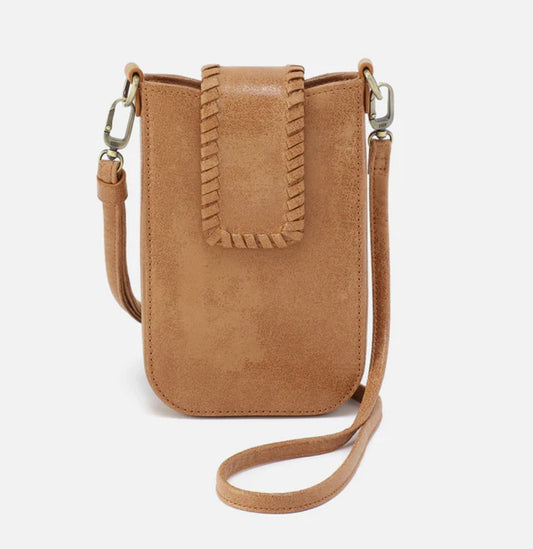 Hobo Expedition Phone Crossbody in Whiskey