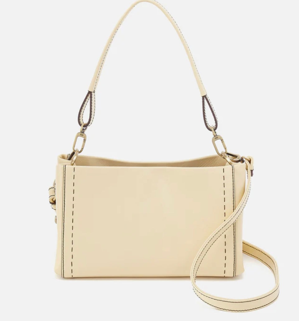 Hobo Seneca Shoulder Crossbody in Butter Yellow