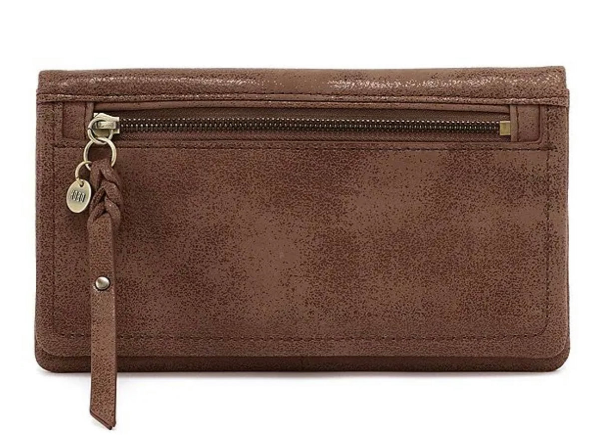 Hobo Lumen Continental Wallet in Mocha