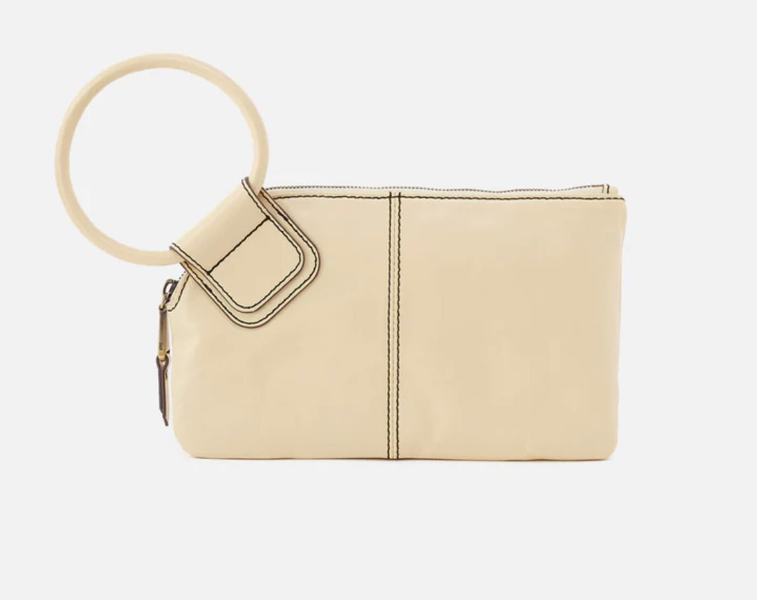 Hobo Sable Wristlet in Butter Yellow
