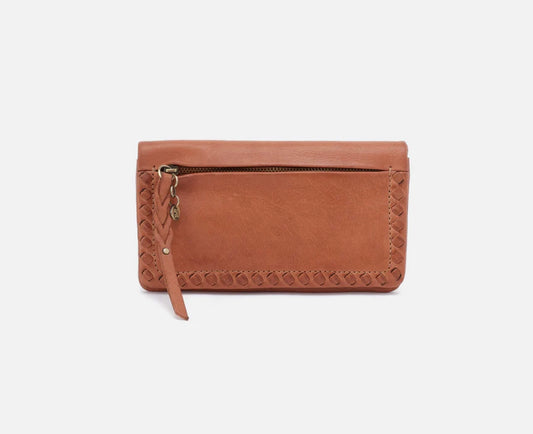 Hobo Lumen Continental Wallet in Harvest Wheat