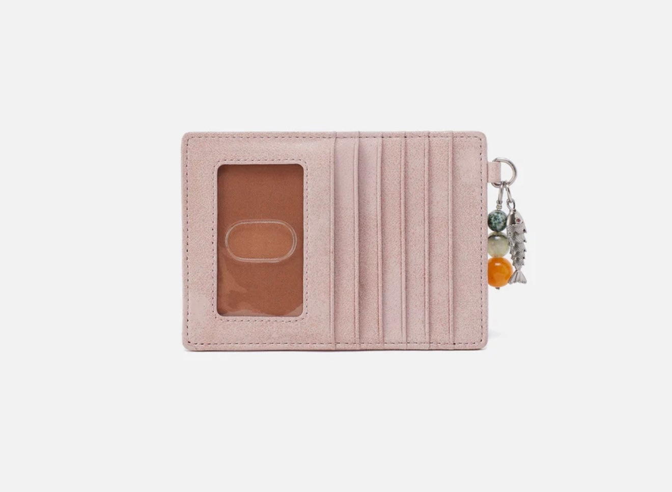Hobo Euro Slide Card Case in Blossom or Whiskey