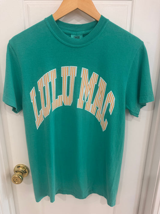 Lulu Mac Stripped Cream Tee